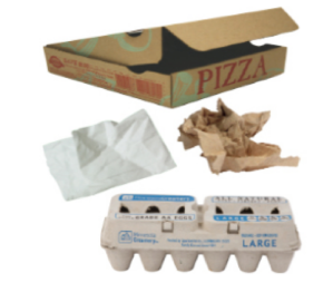 Image of different kinds of food packaging